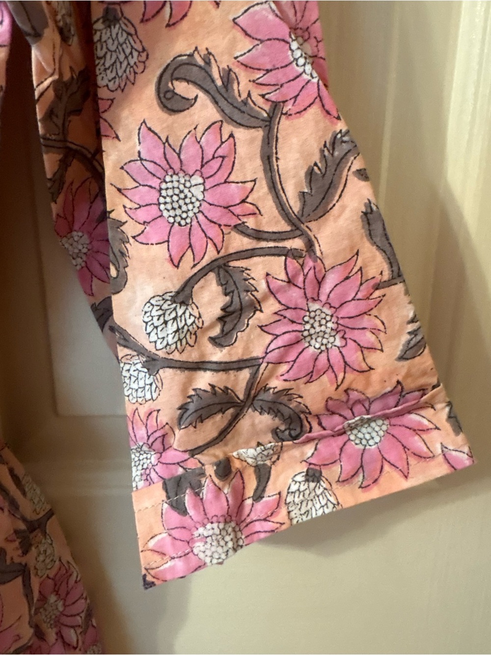 Handmade Cotton Kimono Robe - Picture 8 of 8